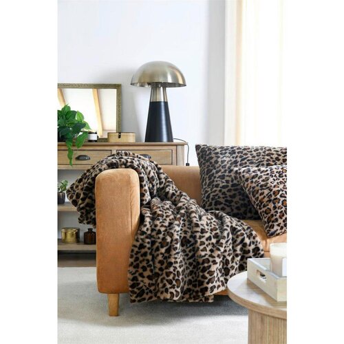 Lesnina XXXL ODEJA COZY 130/160 cm rjava, barve konjaka Slike