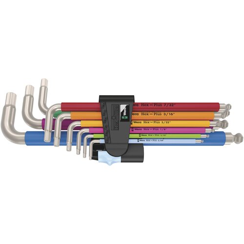 Wera 3950/9 Hex-Plus Multicolour Imperial Stainless 1 Cijene