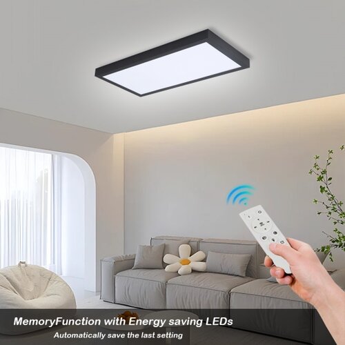  Brilagi - LED prigu&amp;scaron;iva svetiljka FRAME SMART LED/30W/230V crna IP44 + daljinski upravljač Slike
