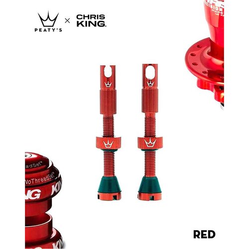 Peaty's Tubeless Ventil Mk2 42Mm Red Cijene