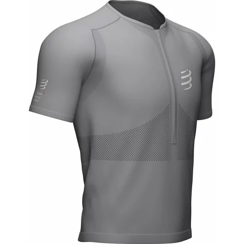 Compressport Trail Half-Zip Fitted SS Top Alloy L