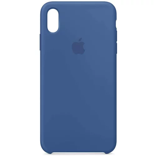 Apple silikonski ovitek za iphone xs max, delft blue, originalni
