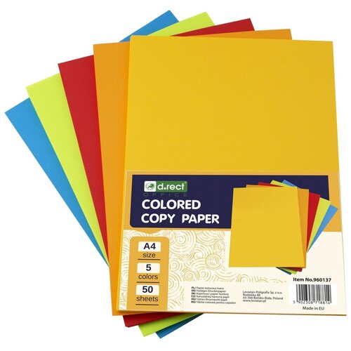  Papir a4 barvni mix 1/250 levia 960137 LEVIA Slike