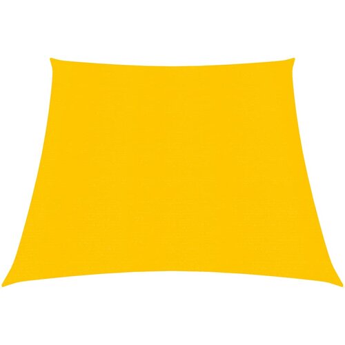 vidaXL Senčno jadro 160 g/m² rumeno 3/4x3 m HDPE, (20729192) Cene