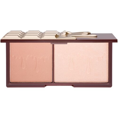 Revolution i heart makeup chocolate duo palette paleta bronzera i highlightera 11 g nijansa bronze and glow Slike