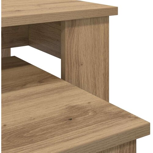  Set stolića za kavu 2 pcs Umjetnički hrast Konstruirano drvo Slike