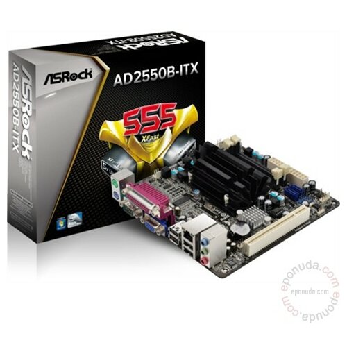 AsRock AD2550B-ITX matična ploča Slike