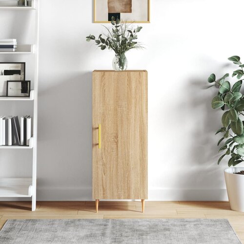 The Living Store Komoda sonoma hrast 34,5x34x90 cm inženirski les - Komoda, (21661803) Slike