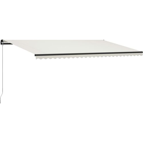 vidaXL Ročno zložljiva tenda 600x300 cm krem, (20692628) Cene