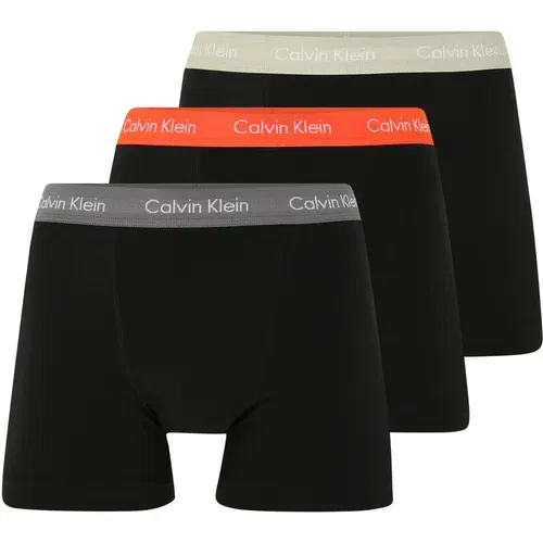 Calvin Klein Underwear Bokserice tamo siva / kaki / narančasta / crna