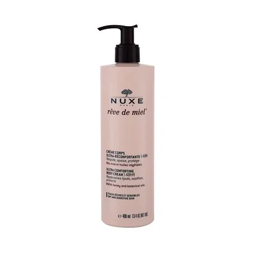 Nuxe Rêve de Miel® ultra comforting body cream 48HR pomirjujoča krema za telo 400 ml za ženske