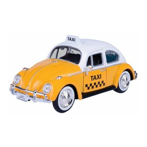 Motor Max metalni auto 1:24 1966 volkswagen classic beetle taxi ( 25/79577 ) Cene