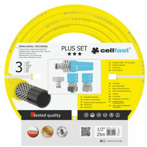 Cellfast set za zalivanje Plus, 25m+mlaznice Cene