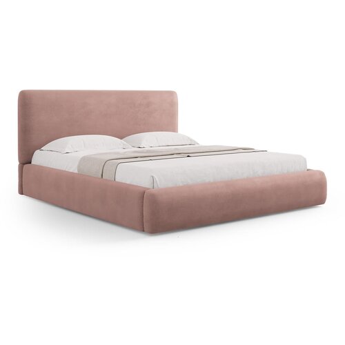 Cosmopolitan Design Rožnata oblazinjena zakonska postelja s prostorom za shranjevanje z letvenim dnom 140x200 cm Colonel &amp;ndash; Slike