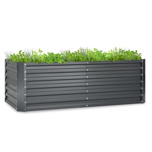 Blumfeldt High Grow Straight, podignuti krevet, 180 x 60 x 90 cm, 970 l, pocinčani čelik Cijene