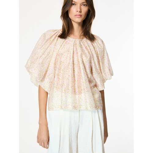 Reserved Bluza s liocelom - krem Cene