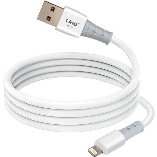 LINQ USB na Lightning kabel 3A za hitro polnjenje za iPhone in iPad 1,2 m, Bela, (5000220216) Cene