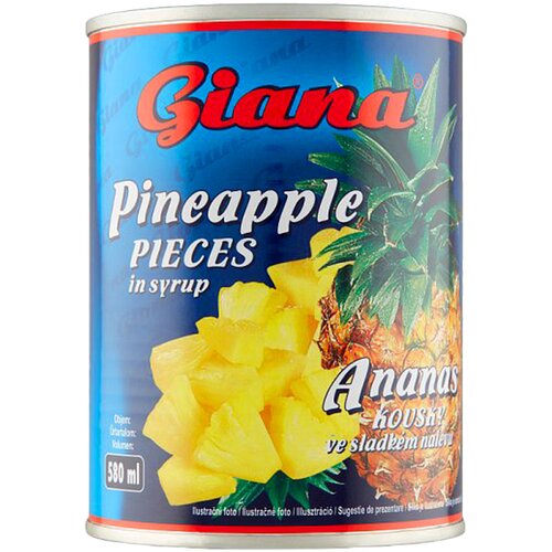 Giana ananas komadi konzerva 580ml Cene