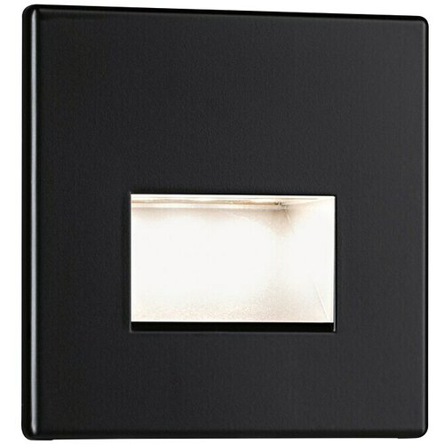  LED vgradna svetilka (Š x V: 80 x 80 mm, 1,2 W, Črne barve-mat) Cene
