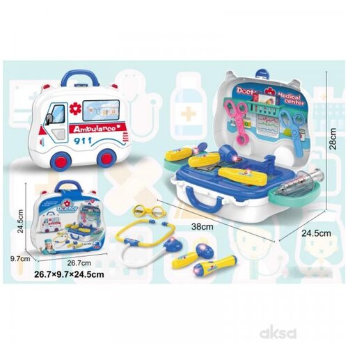 MRX TOYS igračka kofer doktor set (A072753) Slike