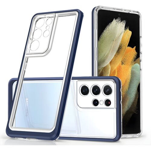  Hibridna futrola 3 u 1 za Samsung Galaxy S23 Ultra - Tamno plava KP24561 Cene