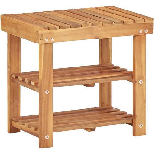  Stalak za cipele od masivnog bagremovog drva 50 x 32 x 45 cm Cijene