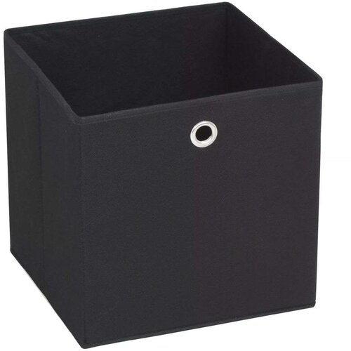 VidaXL Kutije za pohranu od netkane tkanine 10 kom 32x32x32 cm crne Slike