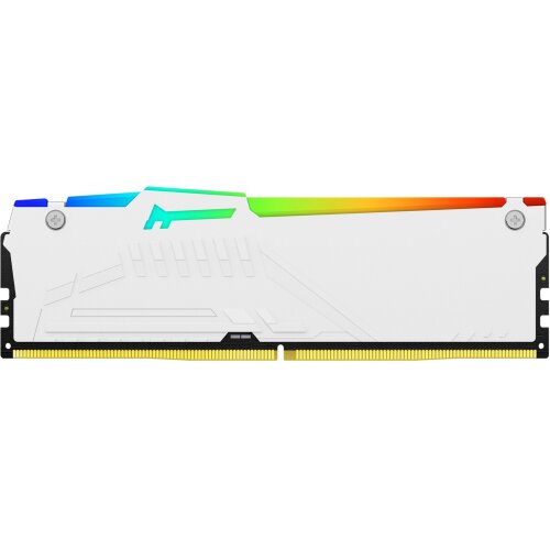 Kingston dimm DDR5, 32GB, 5.200MHz, fury beast white rgb xmp (KF552C40BWA-32) Slike