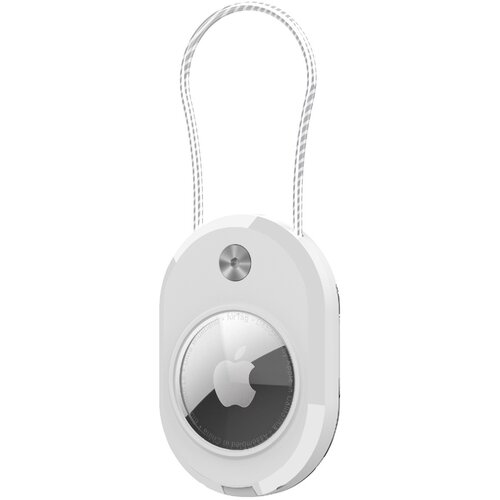 INF Za&scaron;čitni etui za Apple AirTag z jeklenim kablom proti izgubi White, (5000264105) Cene