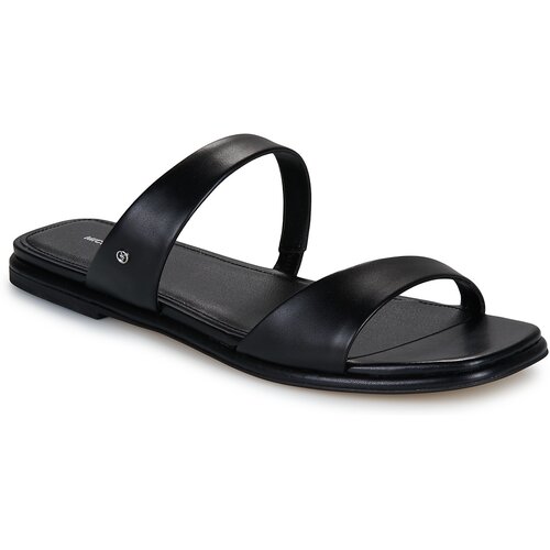 Michael Kors Sandali &amp;amp; Odprti čevlji JAIDA FLAT SANDAL Črna Slike
