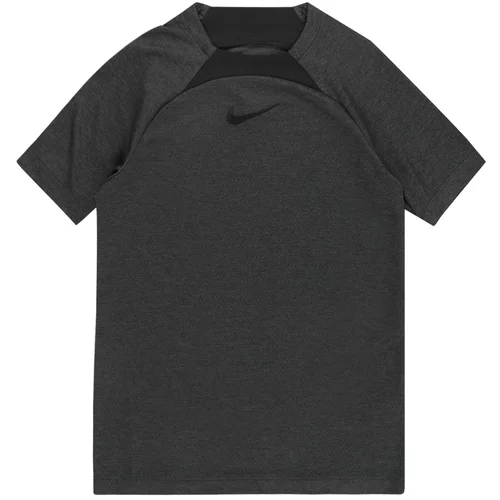 Nike Funkcionalna majica črna / pegasto črna