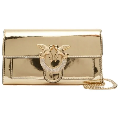 Pinko LOVE ICON WALLET C Gold