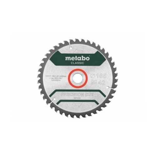 Metabo list testere "precision cut wood classic" fi165x18x20 mm Z42 wz 5° Cene