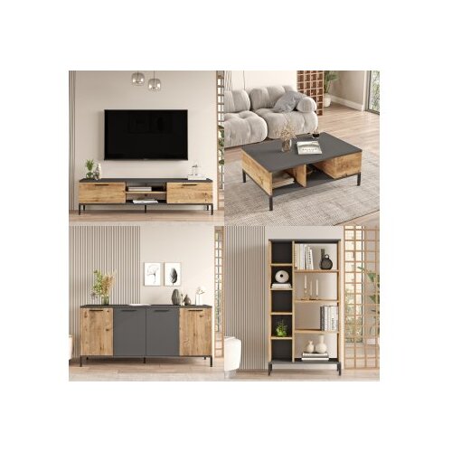 Hanah home set name&amp;scaron;taja za dnevnu sobu RL6-AA Slike