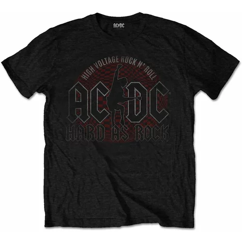 ACDC majica Hard As Rock S Črna