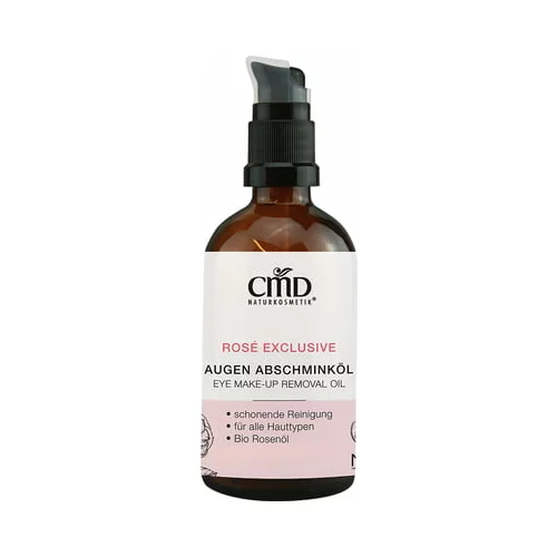 CMD Naturkosmetik Rosé Exclusive ulje za skidanje šminke s očiju