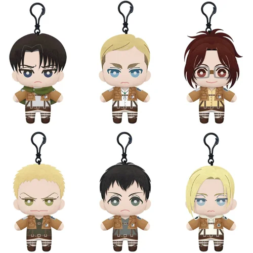 Bandai Banpresto ATTACK ON TITAN - Tomonui Assort Series 2 plišasta igrača (15 cm), (21630051)