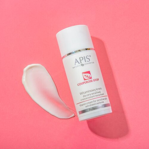 Apis Natural Cosmetics Couperose-Stop hidratantna krema za osjetljivu kožu lica 100 ml Slike