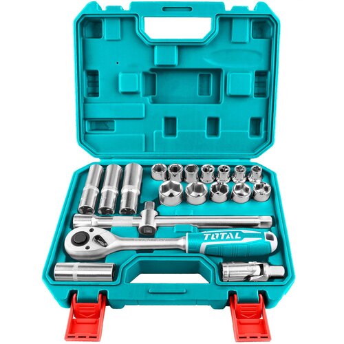 Total 20-dijelni set alata nasadnih ključeva 1/2" BIG 3,1kg/  INDUSTRIAL (THT121201) Cijene