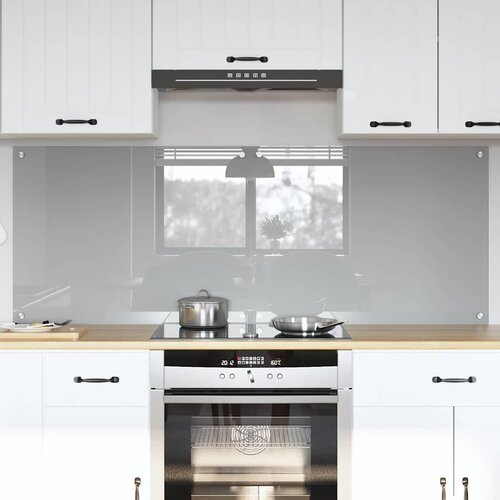  Kuhinjski zid 2 pcs Svijetlo siva 80 x 60 cm Slike