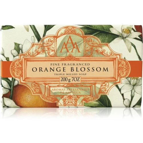 The Somerset Toiletry Co. Aromas Artesanales de Antigua Triple Milled Soap luksuzno milo Orange Blossom 200 g