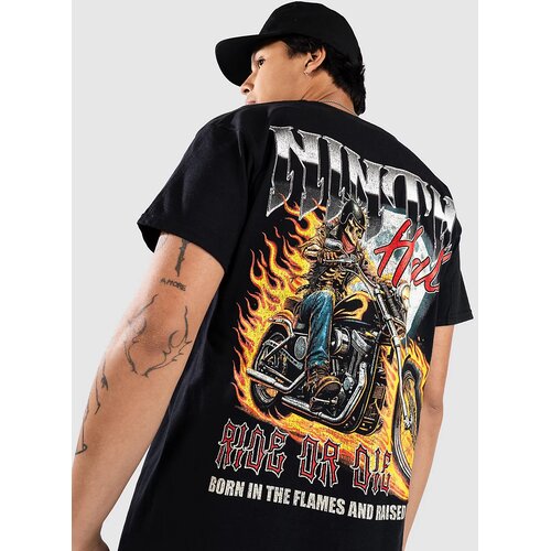 Ninth Hall Born In Flames T-shirt black Cene