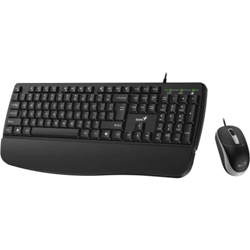 Genius Tipkovnica KM-123,PR,BLK,SER,USB Slike