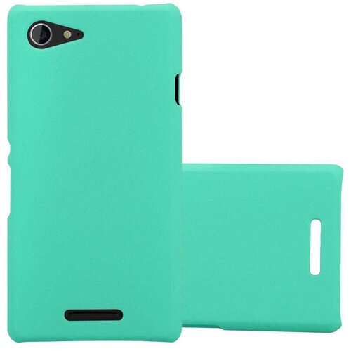 Cadorabo Case, združljiv s Sonyjem v Frosty Green - Hard Case za&scaron;čitni pokrov v zmrznjenem videzu proti praskam in udarcem, (20565167) Cene