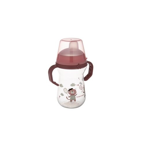 Canpol Babies šolja Bonjour Paris 250Ml Sa Silikonskim Kljunom (56/613) - Pink Cene