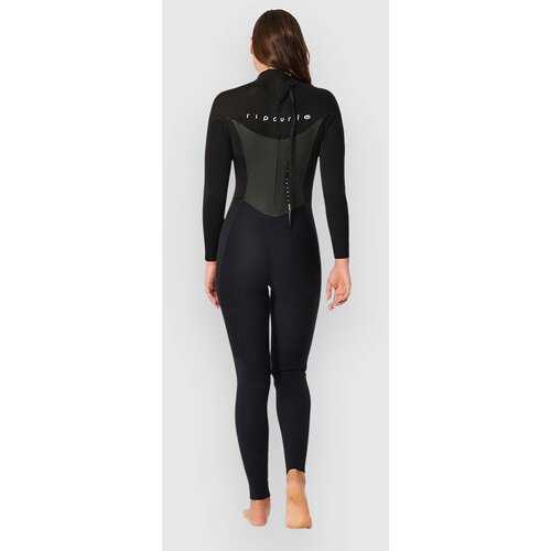 Rip Curl Freelite 4/3 GB Back Zip Steamer Neoprenska obleka black Slike