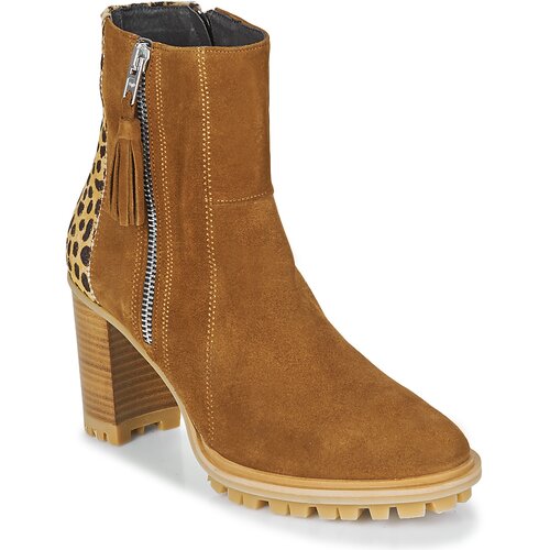 Philippe Morvan loks V1 velours camel/leop smeđa Slike