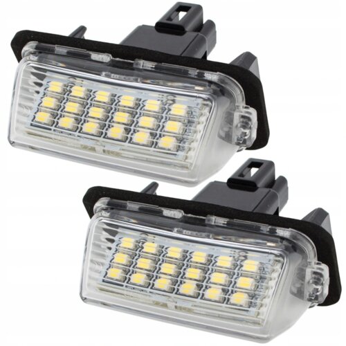 Co2 KOMPLET LED LUČI ZA OSVETLITEV REGISTRSKE TABLICE, AUTOTUNE, ZA TOYOTA AURIS E15 FL (PO FACELIFTU), TOYOTA AURIS KOMBI, TOYOTA AVENSIS, TOYOTA CAMRY, TOYOTA COROLLA E16, TOYOTA PRIUS C, TOYO, (21748451) Slike
