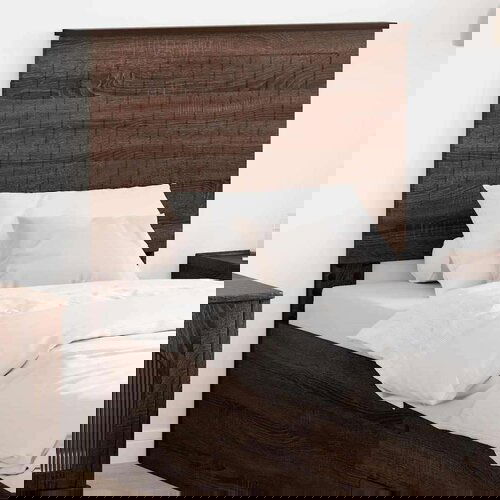  Uzglavlje s uzglavljem Smeđi hrast 80 cm Konstruirano drvo Cijene