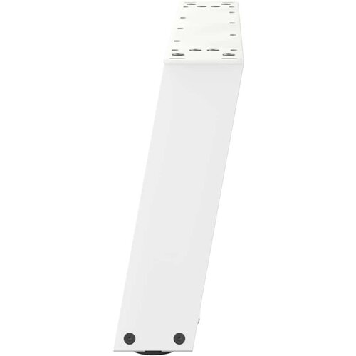  Noge za stolić U-oblika 2 kom bijele 60x(30-31) cm čelik Slike